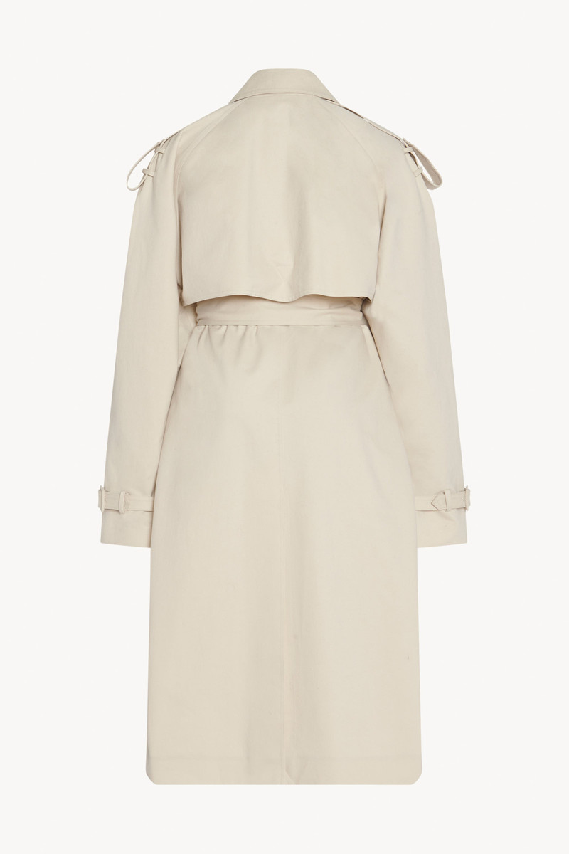 The Row June Coat in Cotton and Virgin Wool outlook
