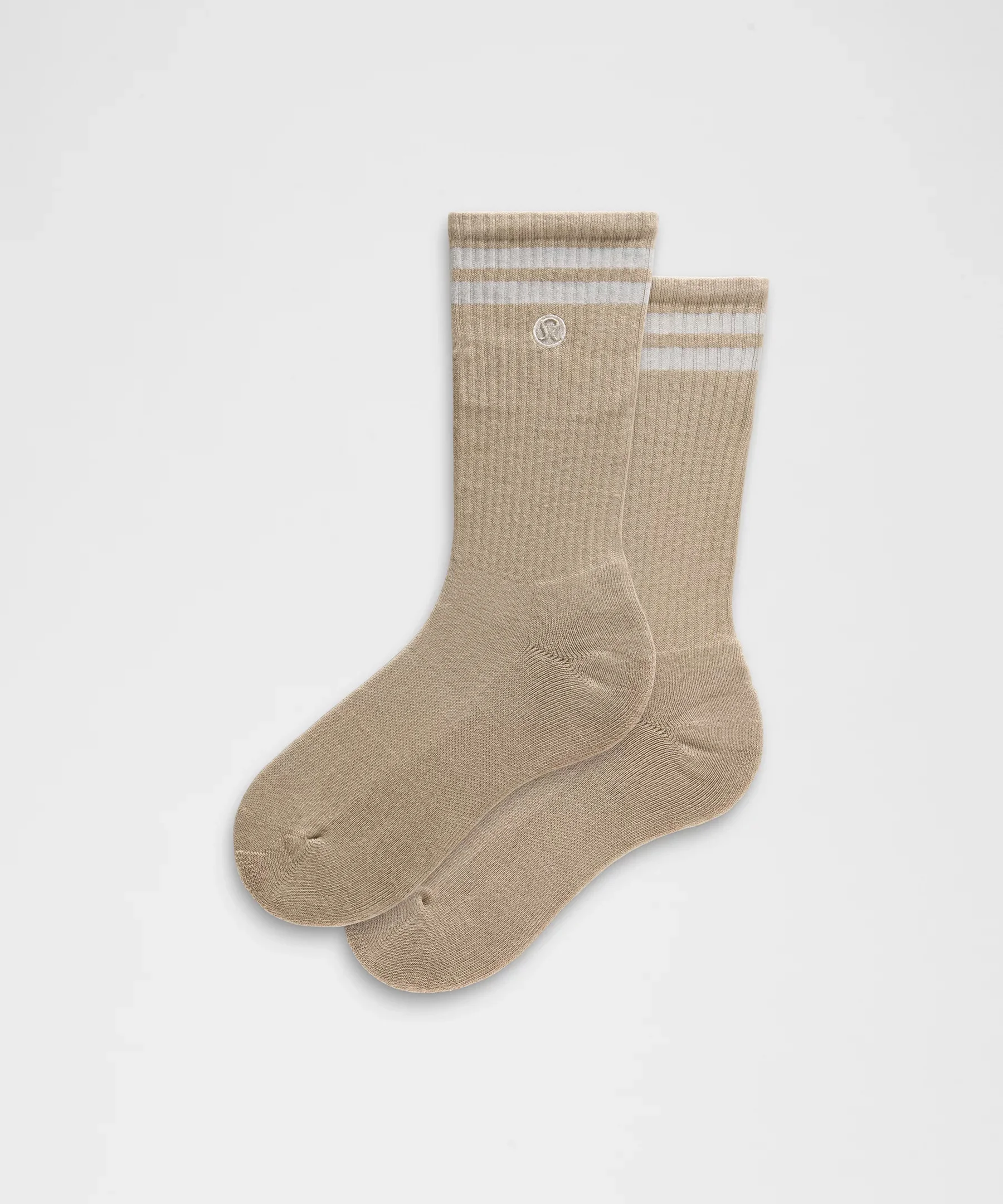 Unisex Daily Essential Crew Socks *Stripe - 1