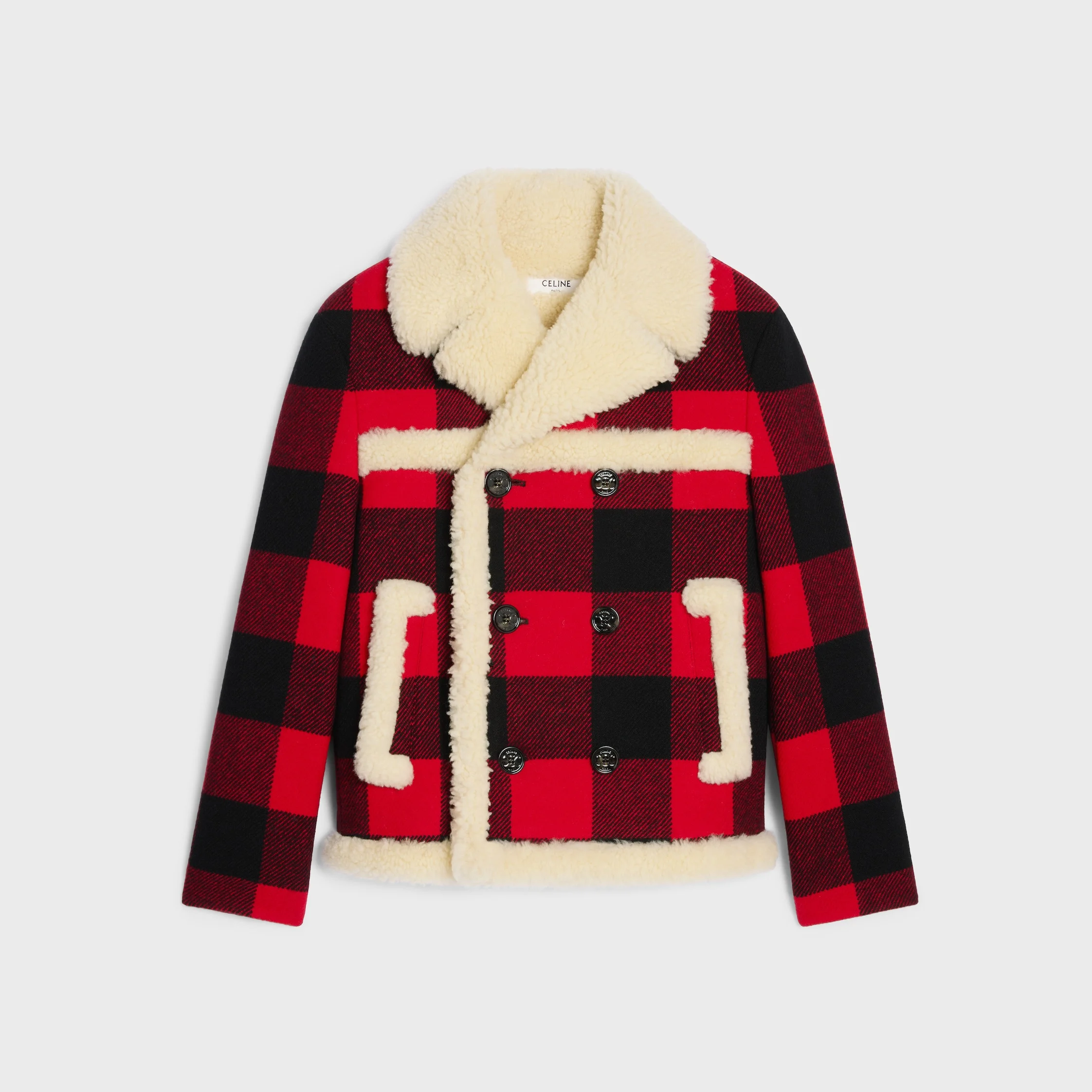 peacoat IN check wool - 1