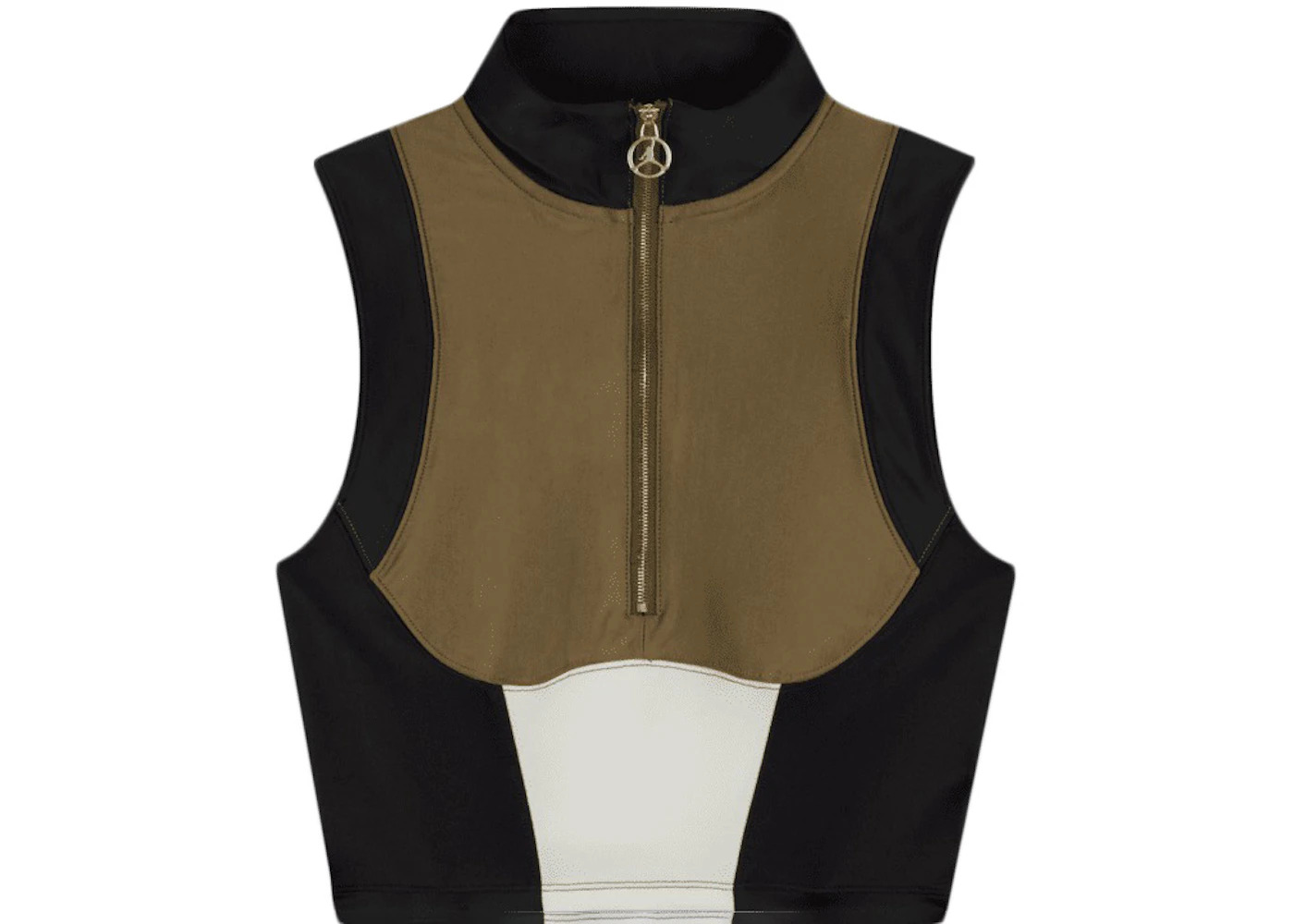 Jordan x Aleali May Cropped Top Medium Olive - 1
