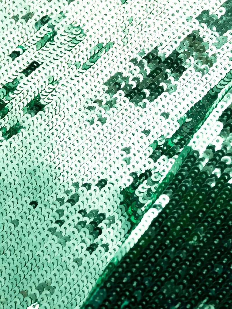 sequin-embellished 넓은 다리 바지 8