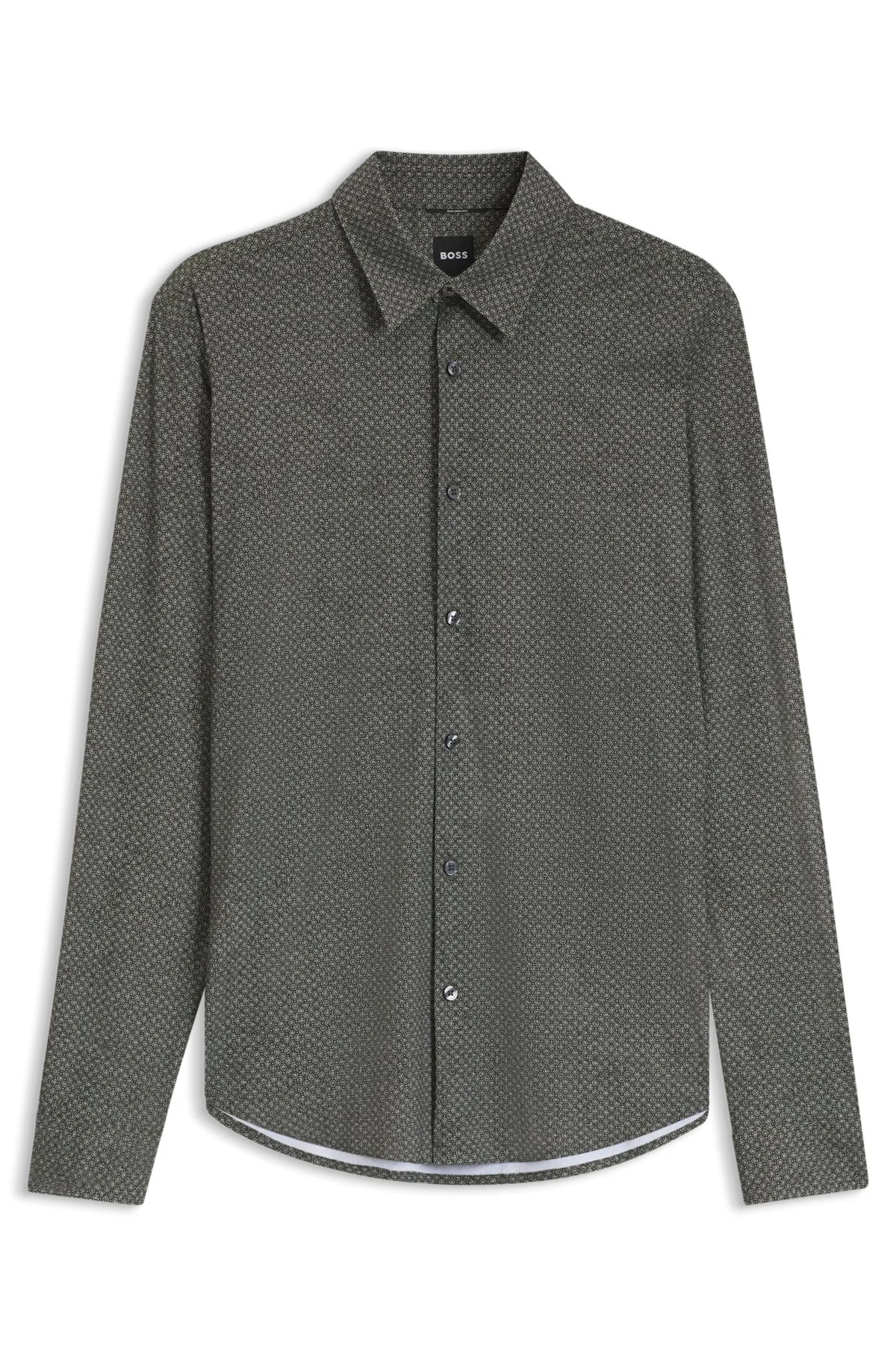 SLIM-FIT PERFORMANCE SHIRT IN STRETCH JERSEY - 1