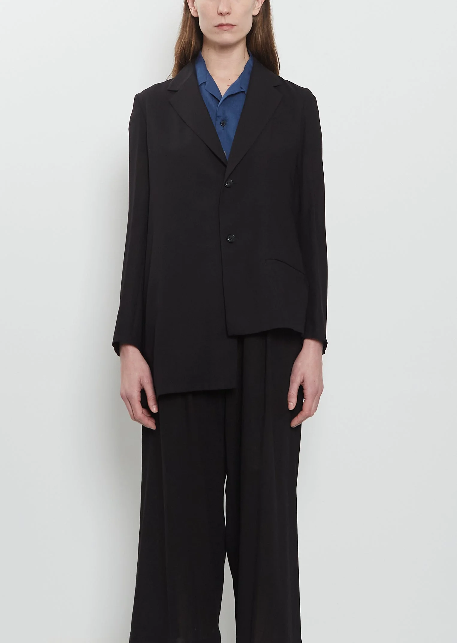Asymmetry Twill Jacket - 1