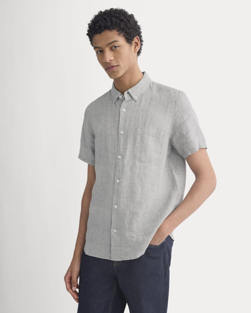 EVERLANE THE CLASSIC SHORT-SLEEVE SHIRT IN LINEN outlook
