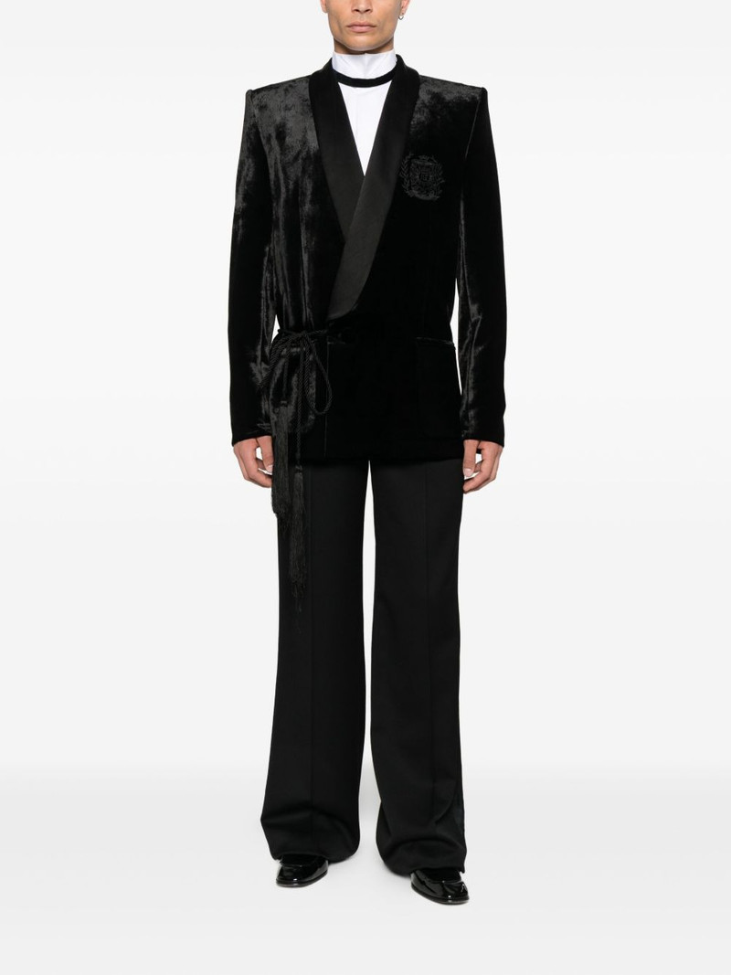 Balmain tassel-embellished jacket outlook