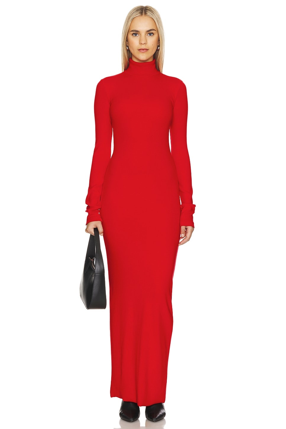 The Verona Turtleneck Maxi Dress - 1