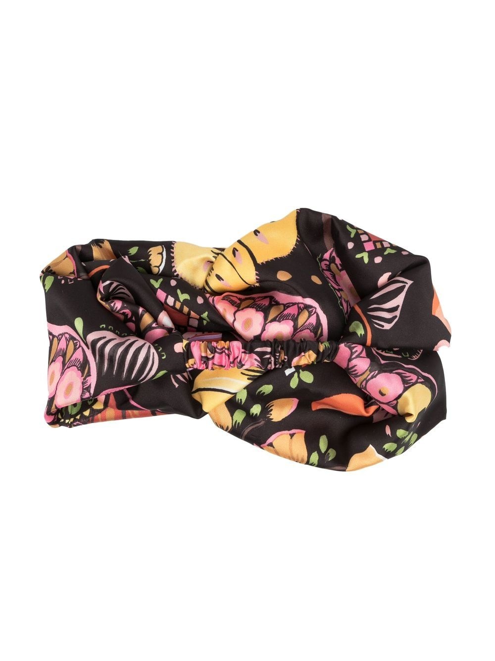 Pinup grapghic-print headband - 2