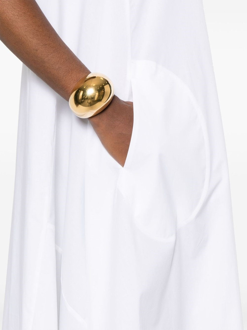 EMPORIO ARMANI Cotton long dress outlook