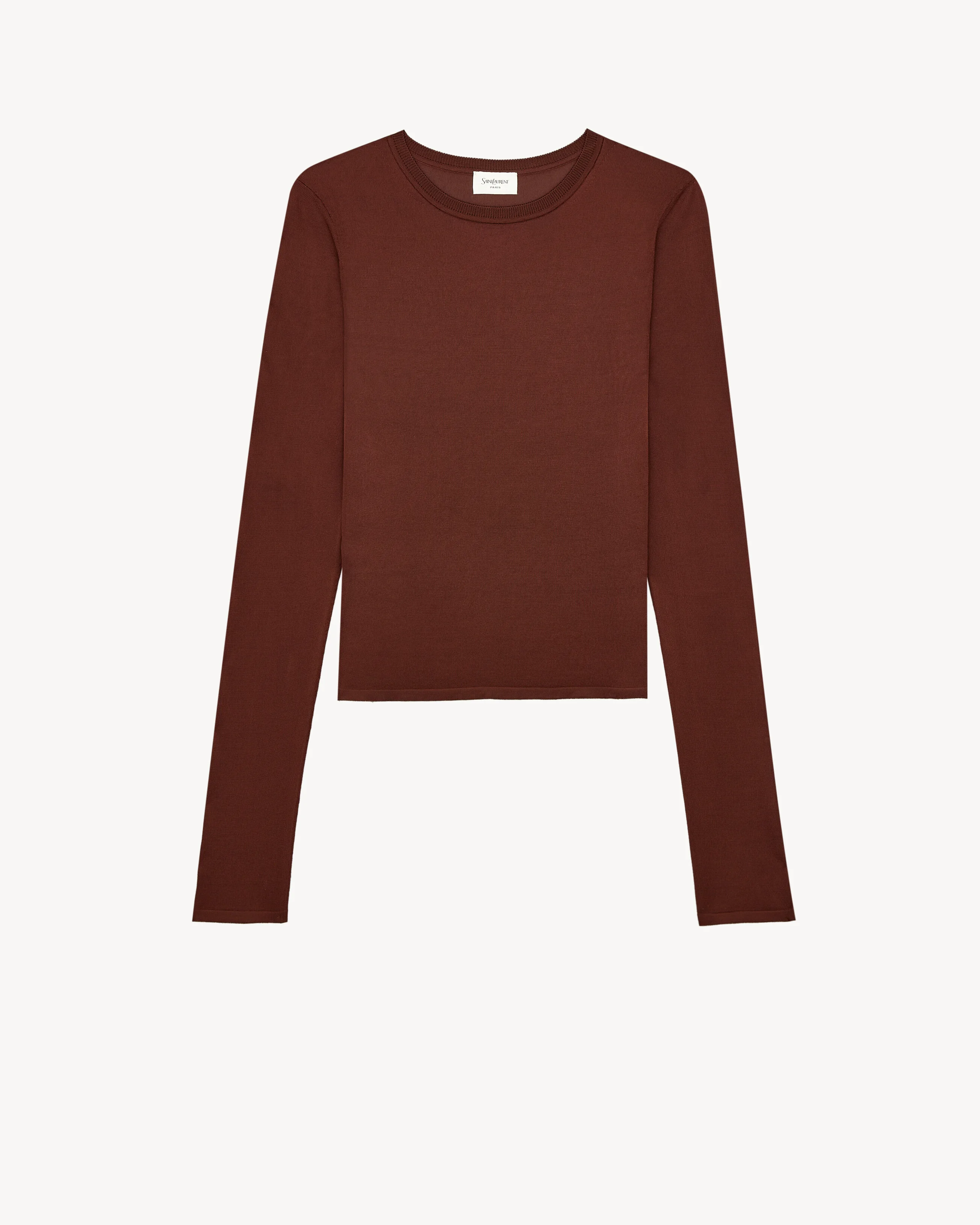 CASSANDRE SHEER TOP IN KNIT - 1