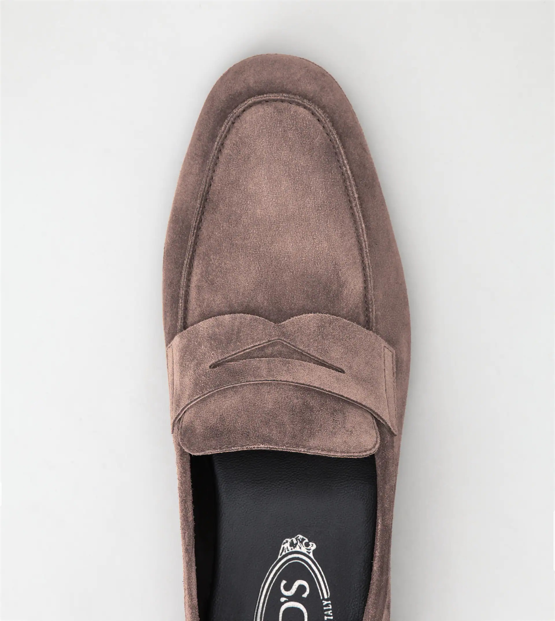 LOAFERS IN SUEDE - BEIGE - 3