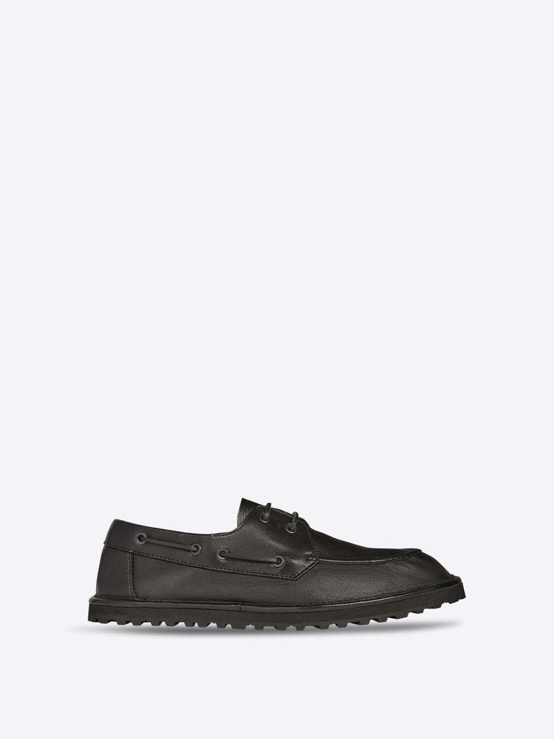 Dries Van Noten LEATHER BOAT SHOES outlook