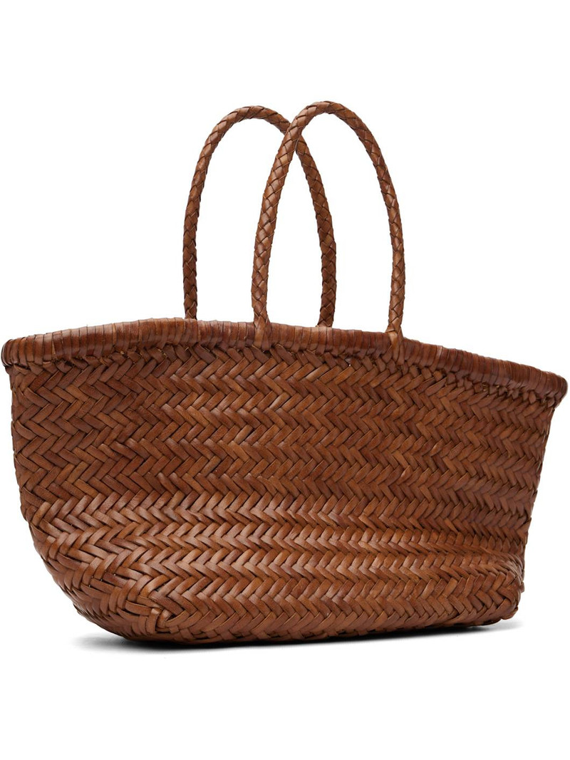 DRAGON DIFFUSION Tan Triple Jump Small Tote outlook