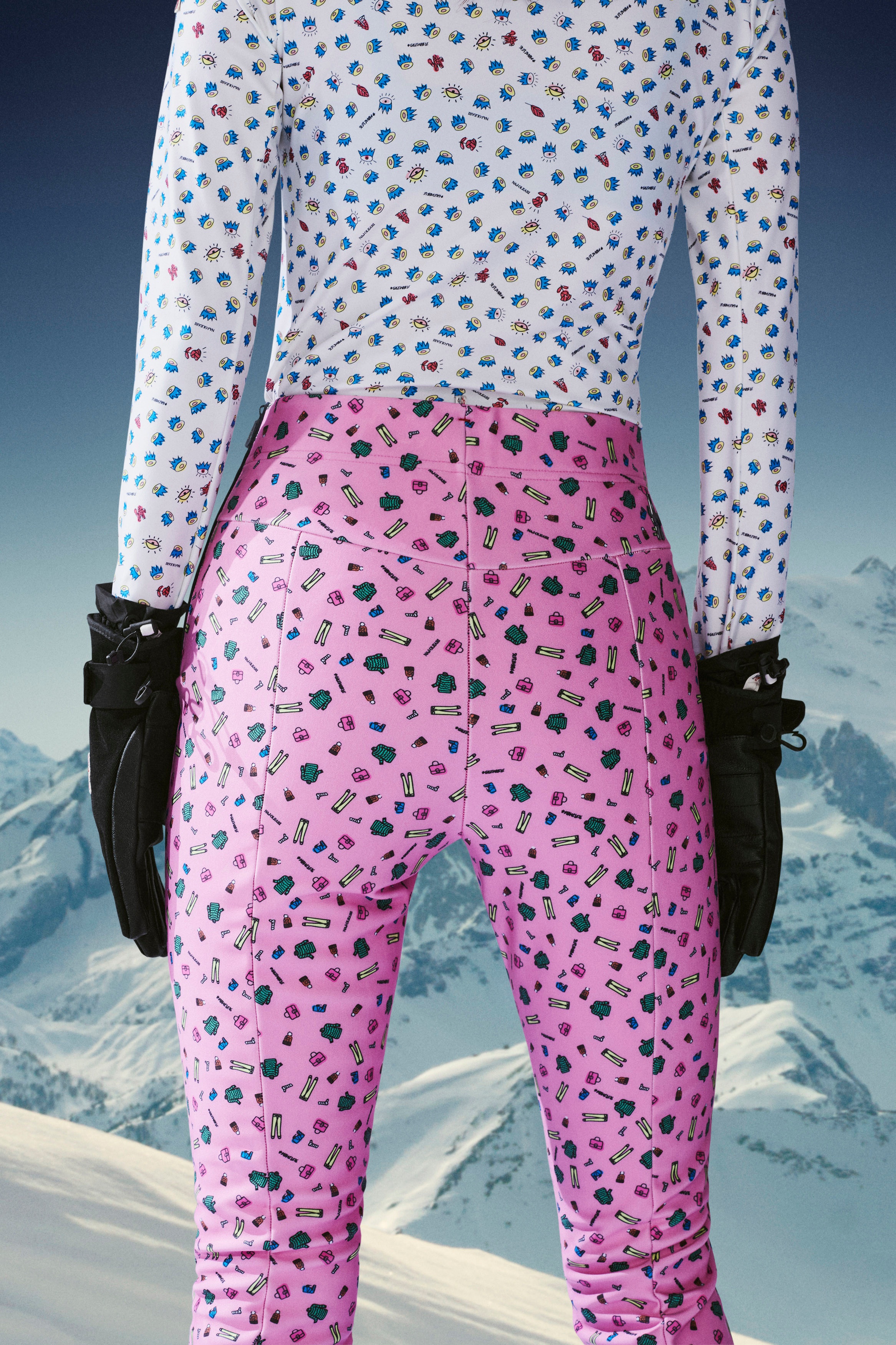 Shiny Fleece Pants - 5
