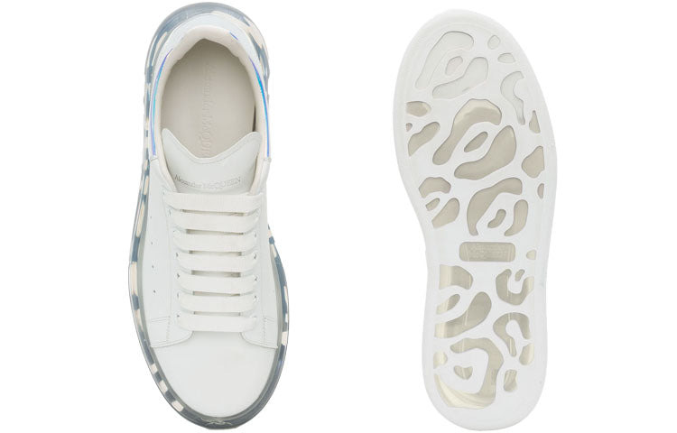 (WMNS) Alexander McQueen Oversized Sneaker 'Clear Sole Multicolor ' 611699WHXM89035 - 4