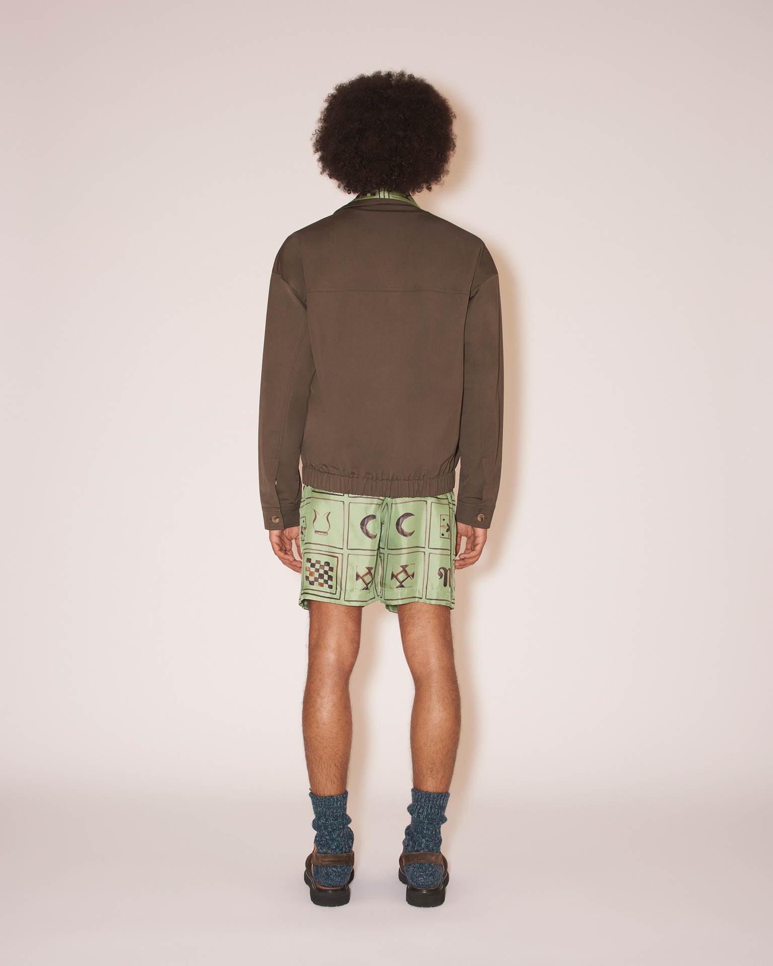 BENO - Tech twill box-fit jacket - Soil - 4