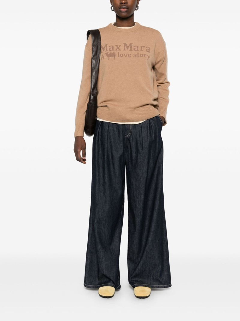 'S Max Mara wide jeans outlook