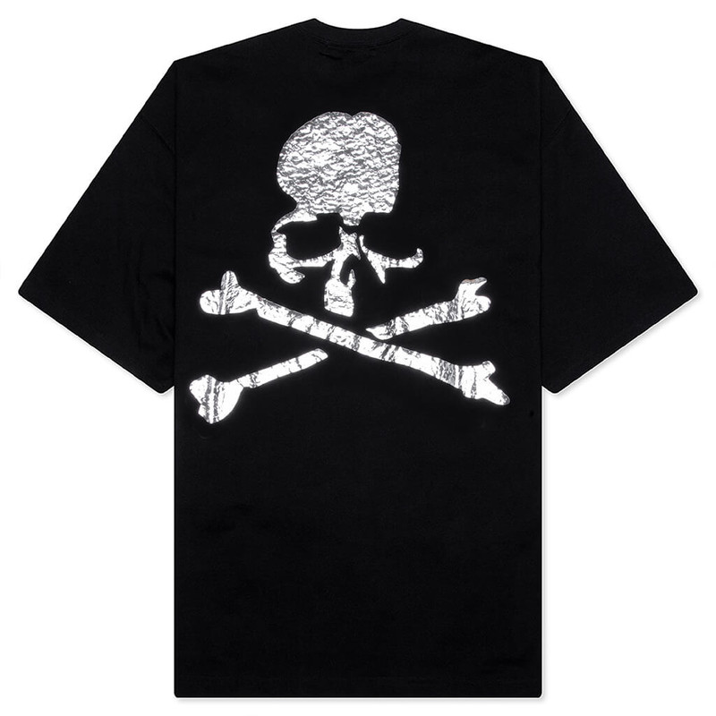 MASTERMIND WORLD OVERSIZED MIRROR LOGO S/S TEE - BLACK outlook