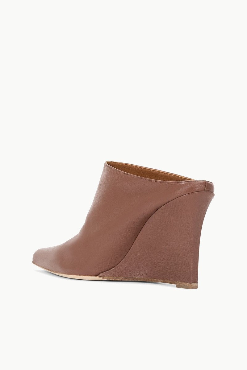 STAUD STAUD VESPER WEDGE MULE CACAO outlook