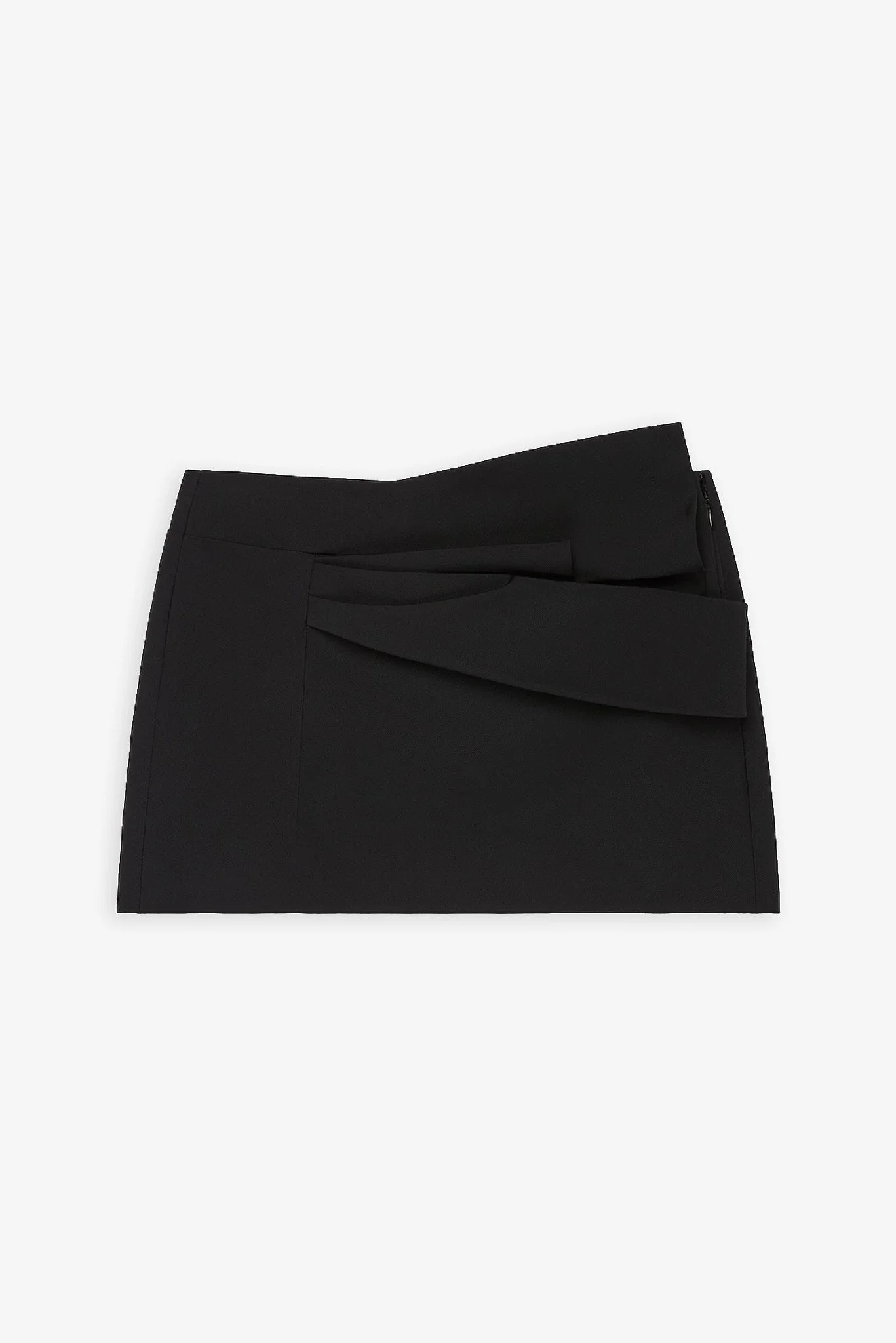 Bow black mini skirt - 1