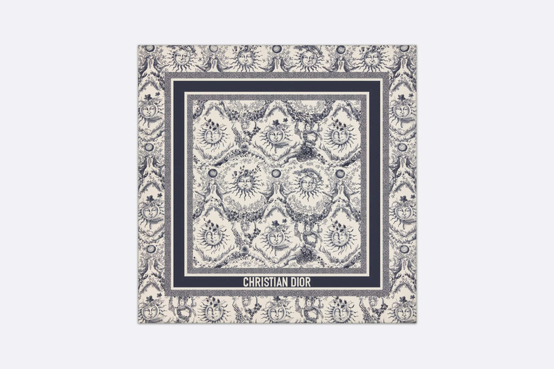 Toile de Jouy Soleil 90 Square Scarf 1