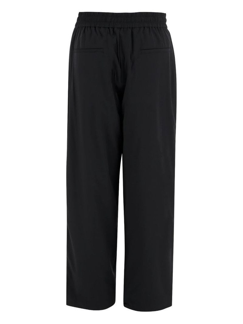 AUTRY drawstring wide-leg trousers outlook