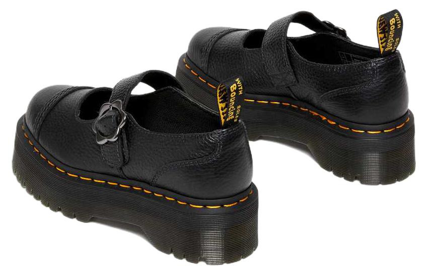 (WMNS) Dr. Martens Addina Flower Buckle 27644001 - 3