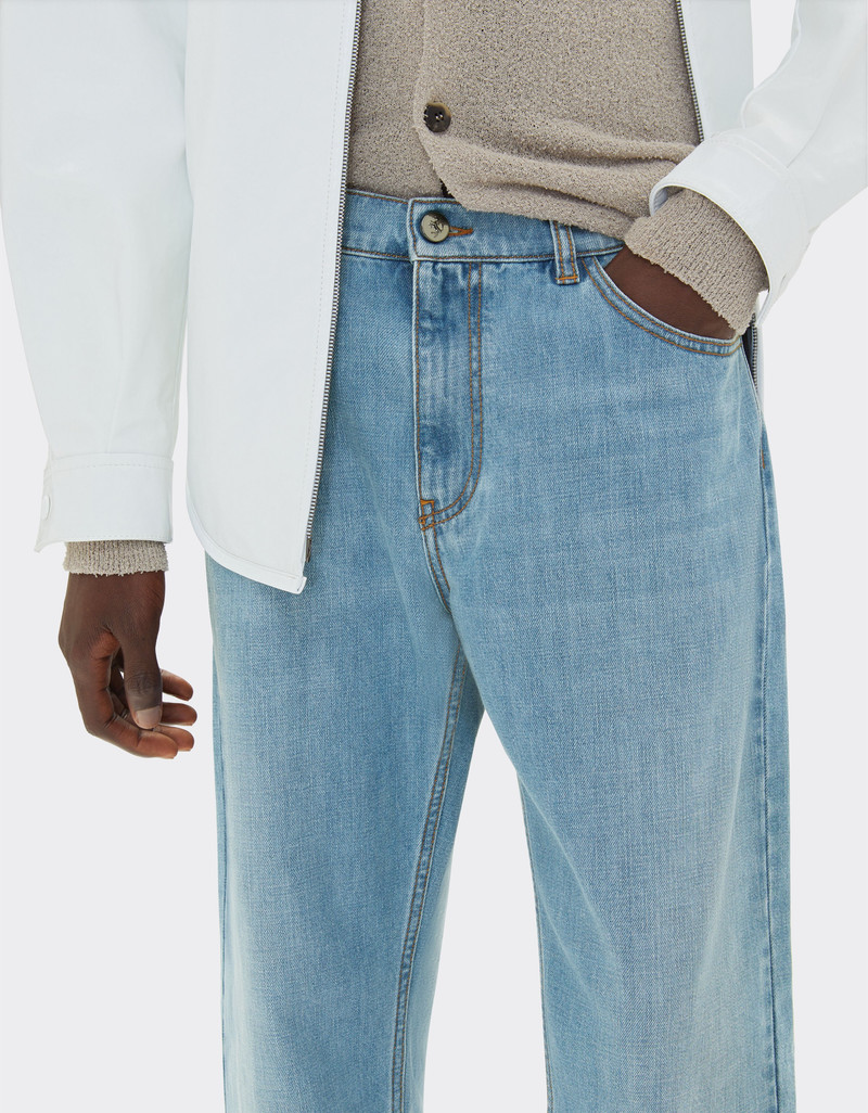 Five-pocket denim trousers 5