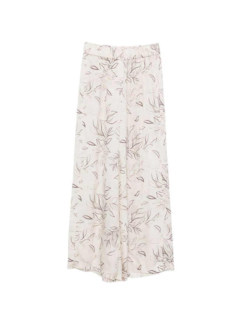 floral-print palazzo pants 1