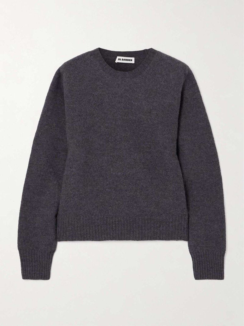 Boiled merino wool sweater - 1