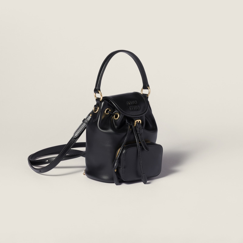 Miu Miu Leather mini-backpack outlook