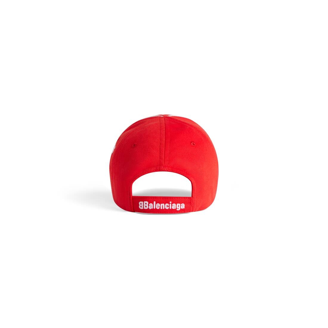 Men's Soccer Cap in Red - 3