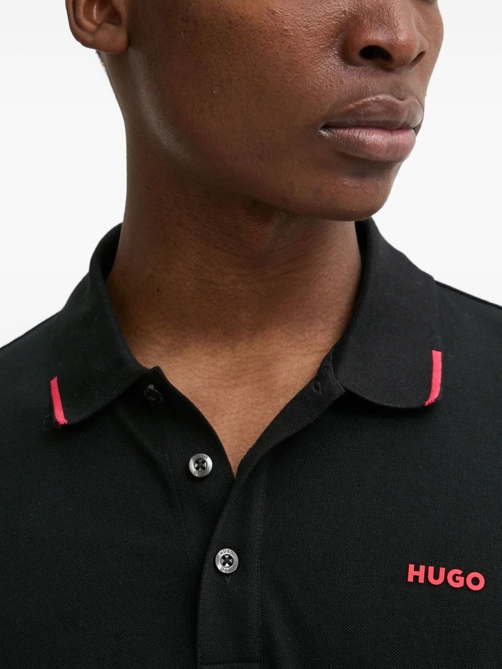 Derriko long-sleeve polo shirt - 4