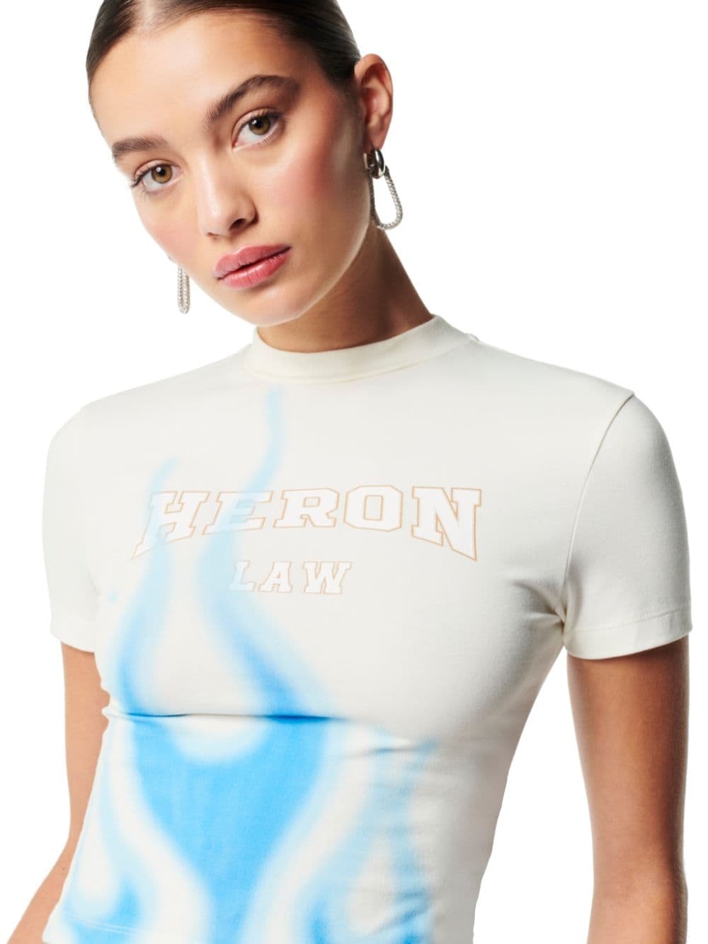Heron Law Flames Baby Tee - 5