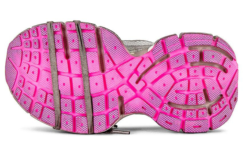 (WMNS) Balenciaga 3XL Sneakers 'White Grey and Pink Mesh and Polyurethane' 734731W3XL59050 - 5