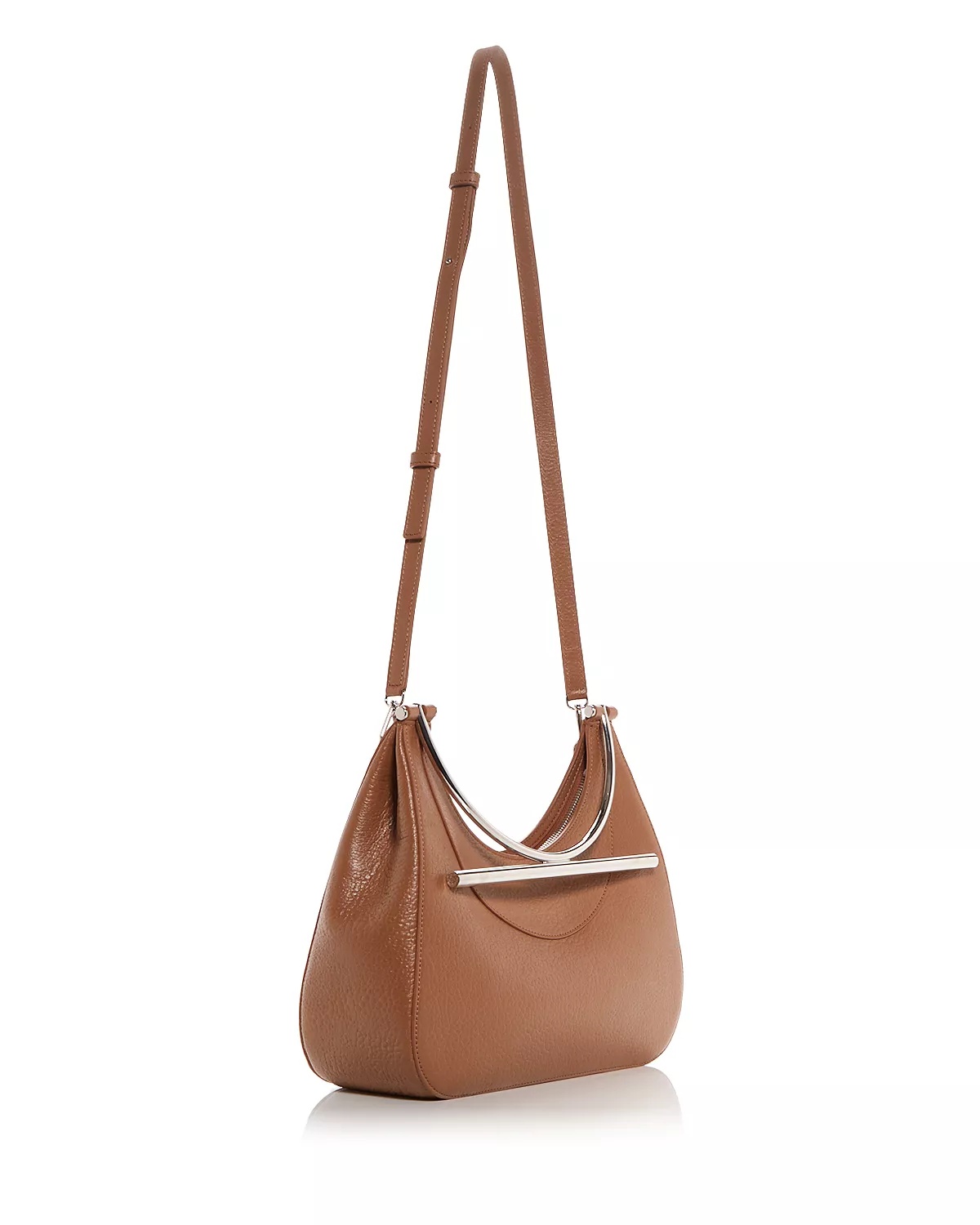 Cross Bar Small Leather Bag - 4
