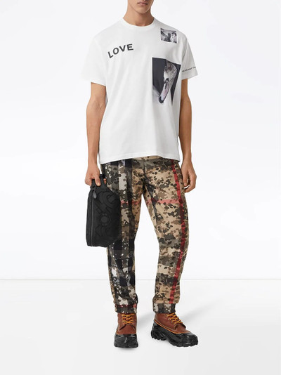 Burberry photograph print T-shirt outlook