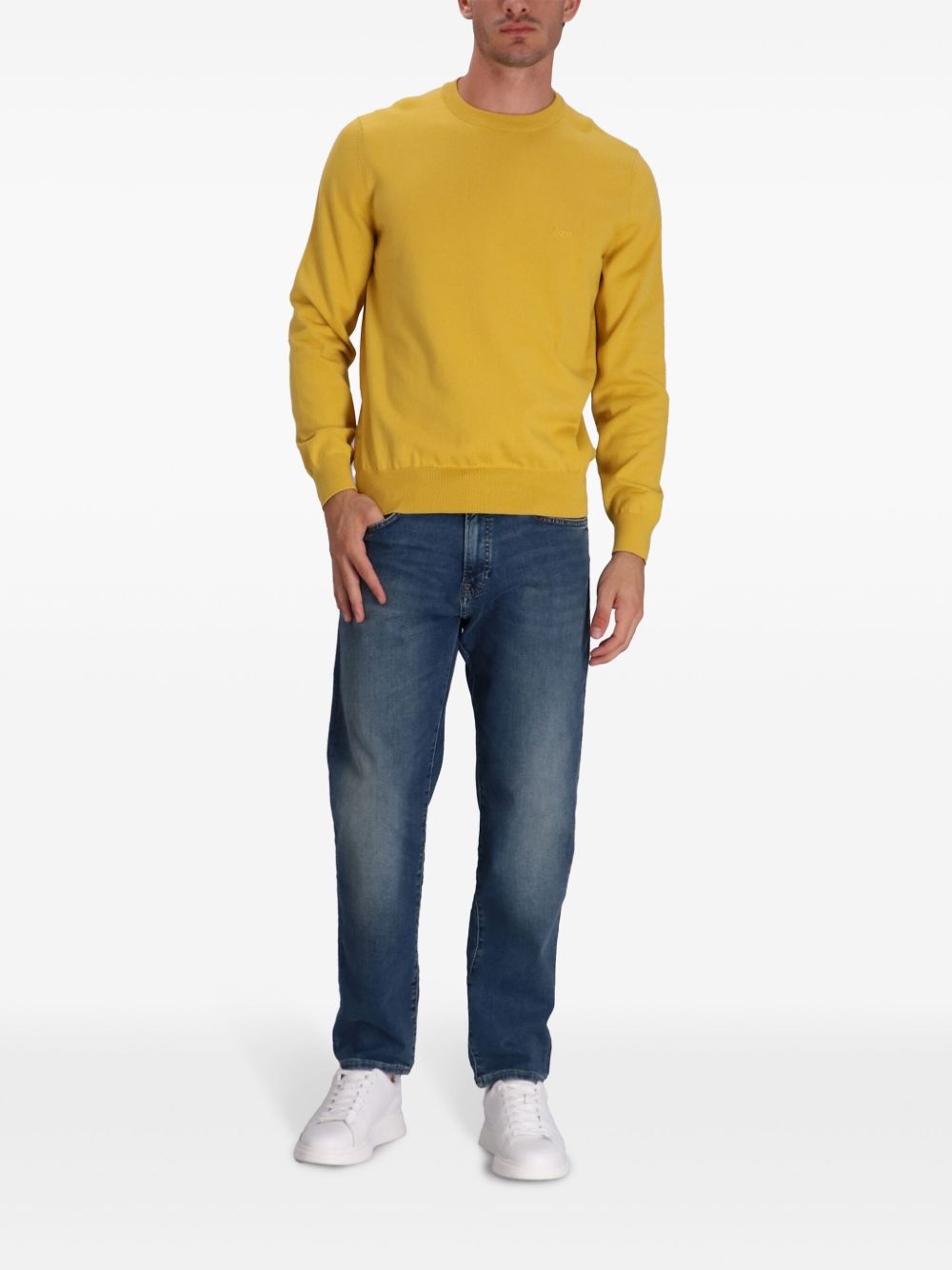 logo-embroidered jumper - 2