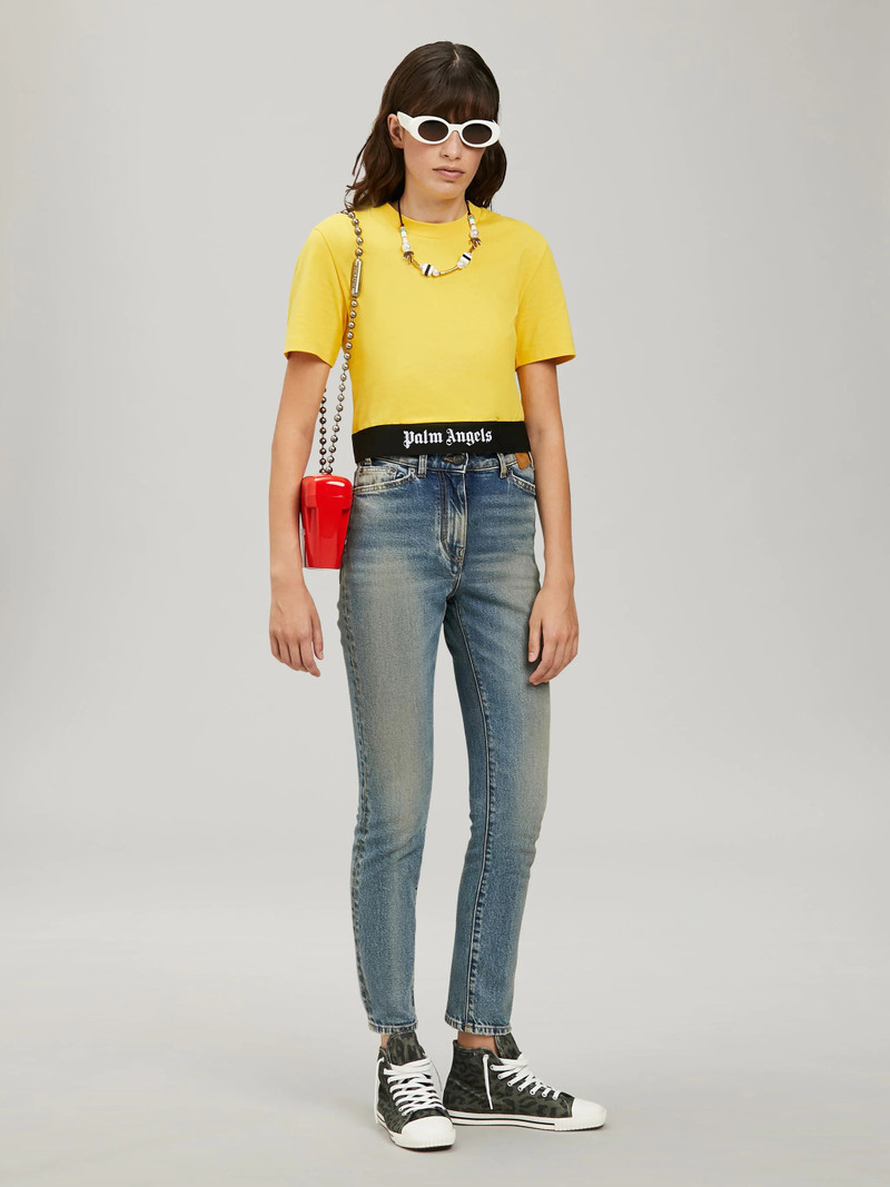 Palm Angels MINI RED PADLOCK BAG outlook