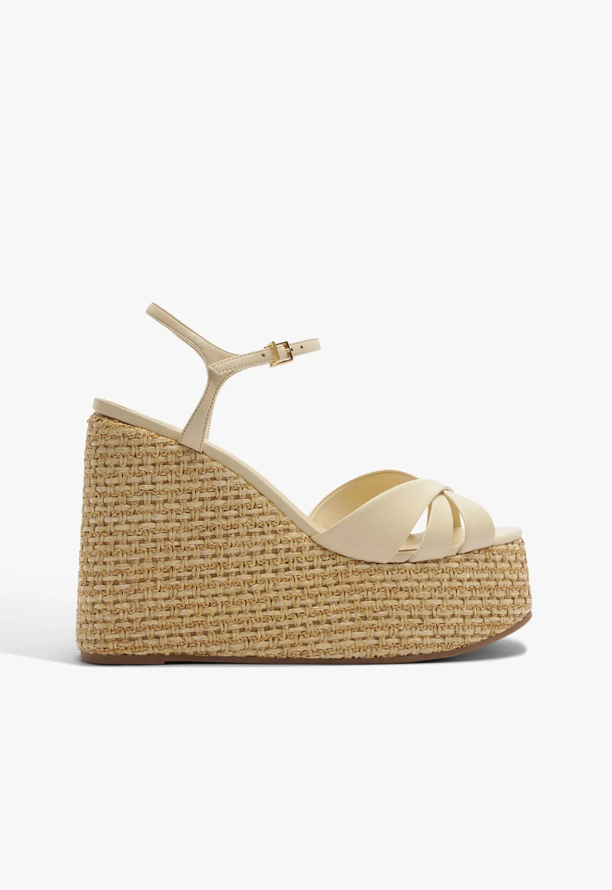 Keefa Raffia Wedge Sandal - 1