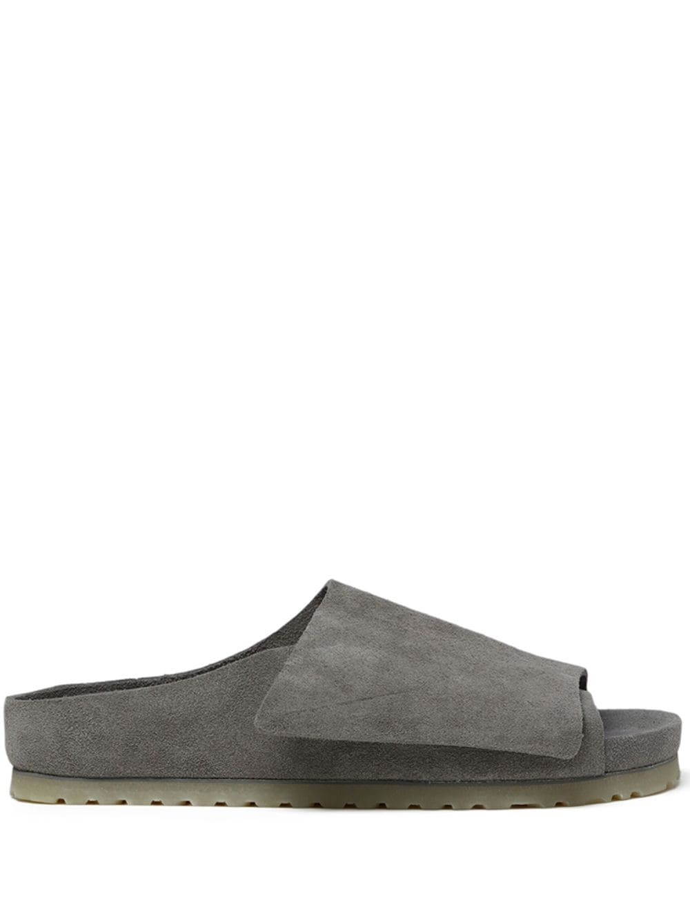 slip-on suede slippers - 1