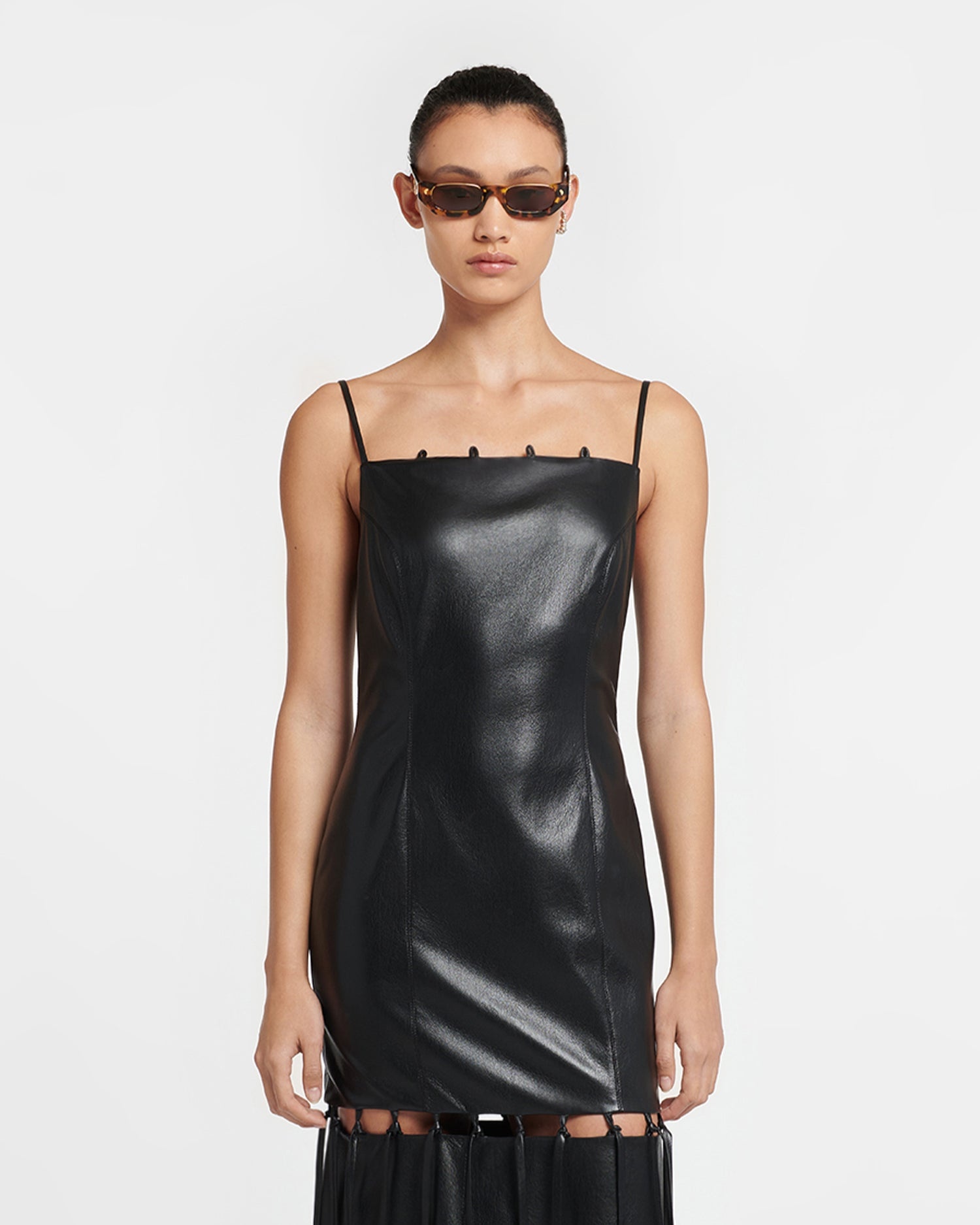 Okobor™ Alt-Leather Maxi Dress - 5