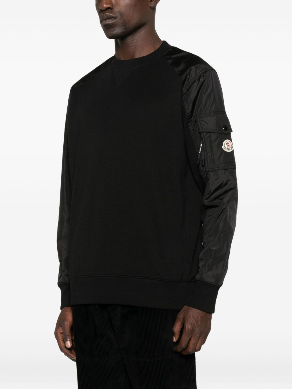 panelled sweater - 3