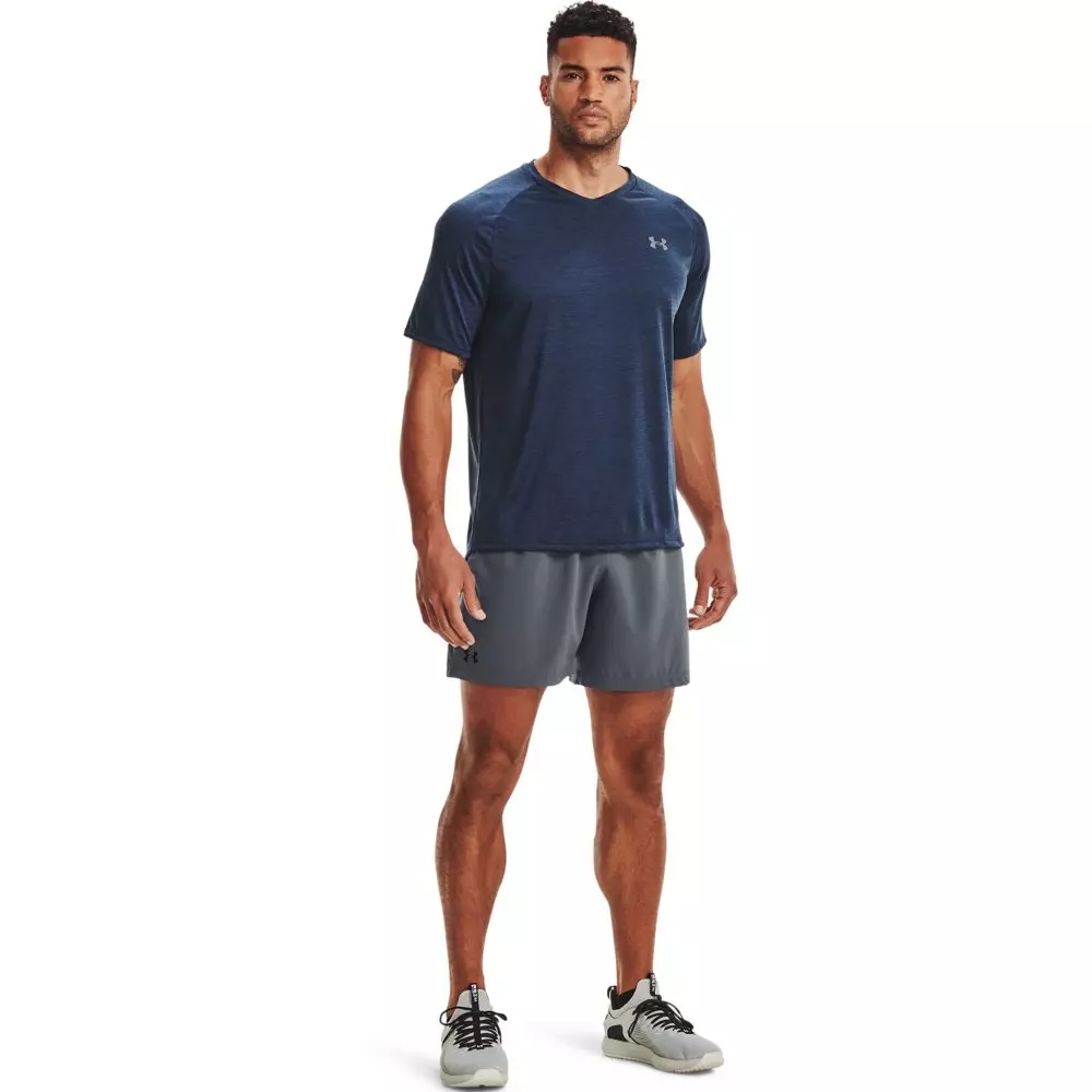 Men's Tech 2.0 V-Neck Turquoise Tee - 4