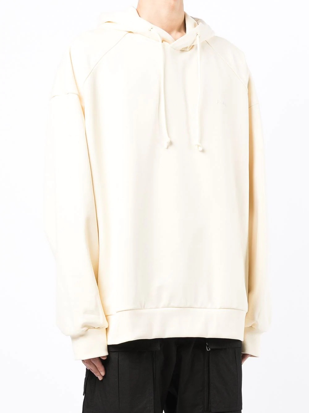 cropped layered hoodie - 5