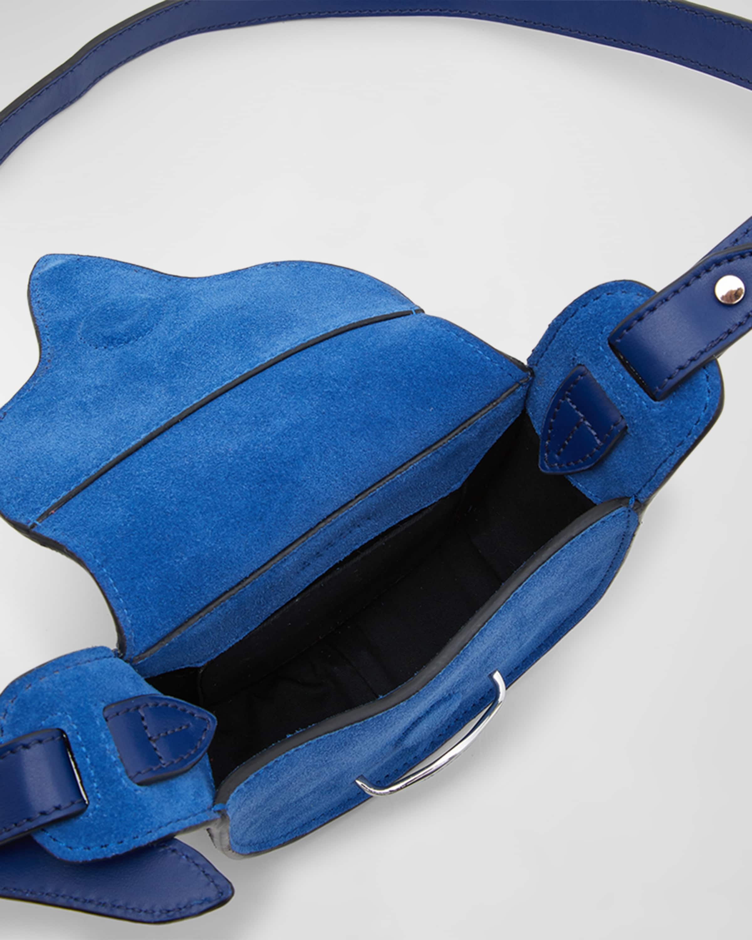 Isabel Marant Botsy Mini Flap Suede Shoulder Bag REVERSIBLE