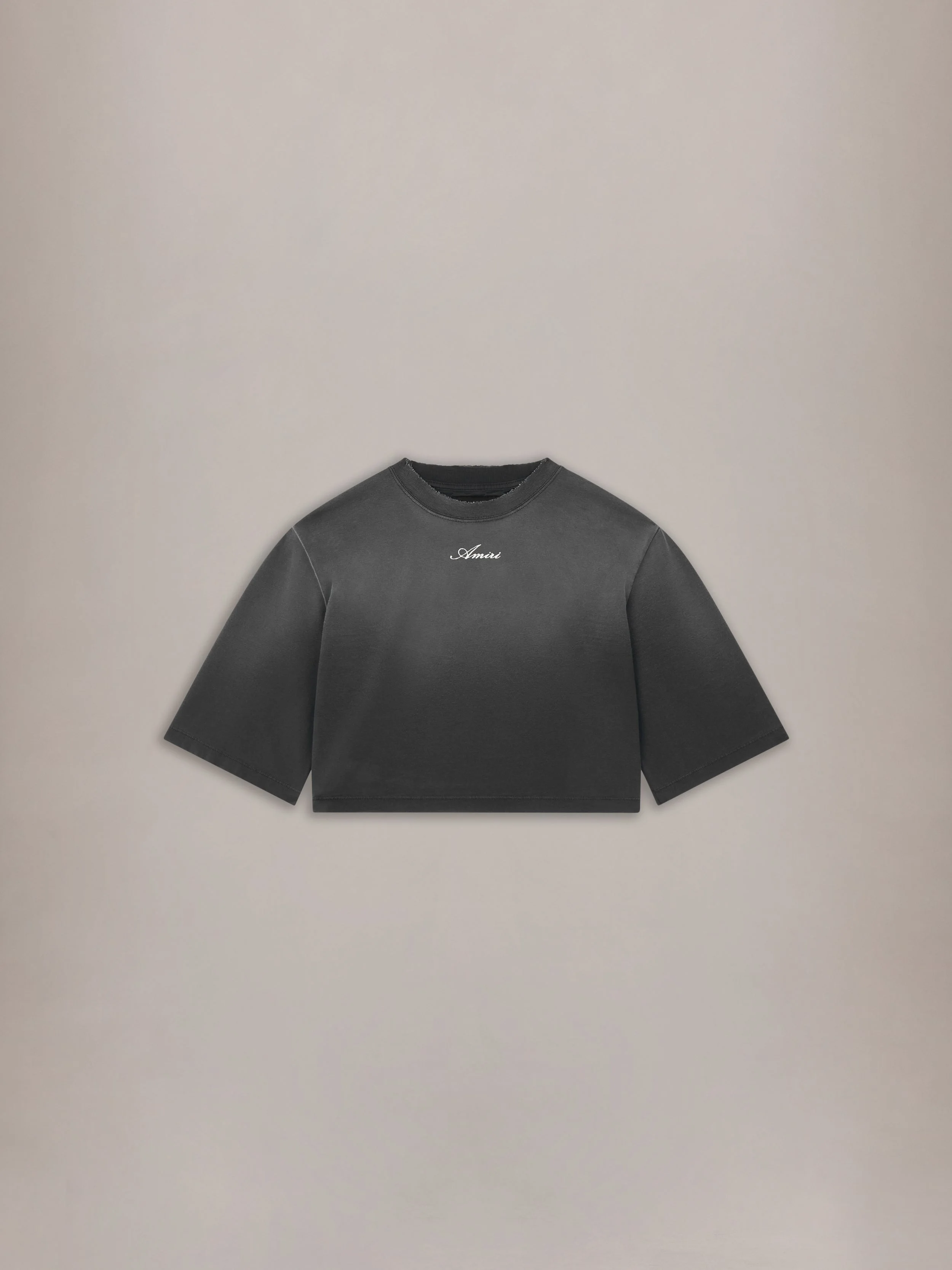WOMEN'S AMIRI CROPPED TEE - 1