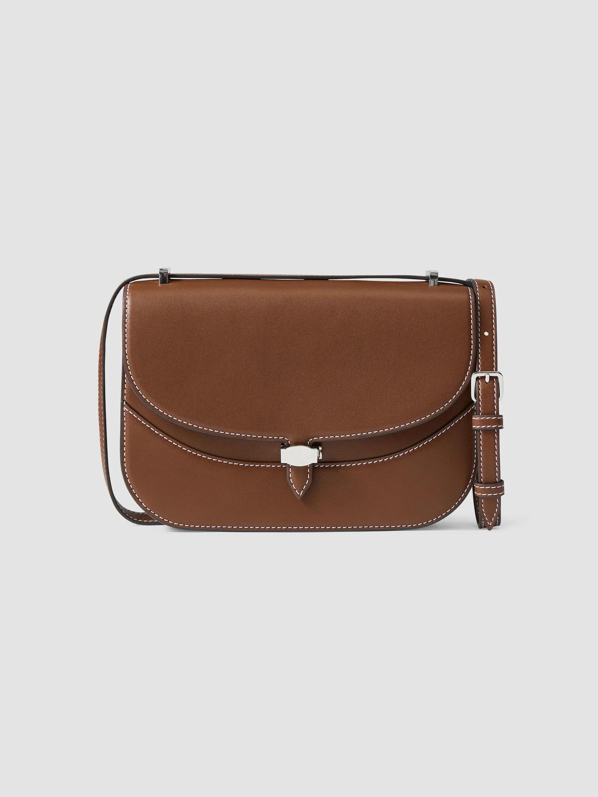 Women's Dash Leather Saddle Bag - Whiskey - 1