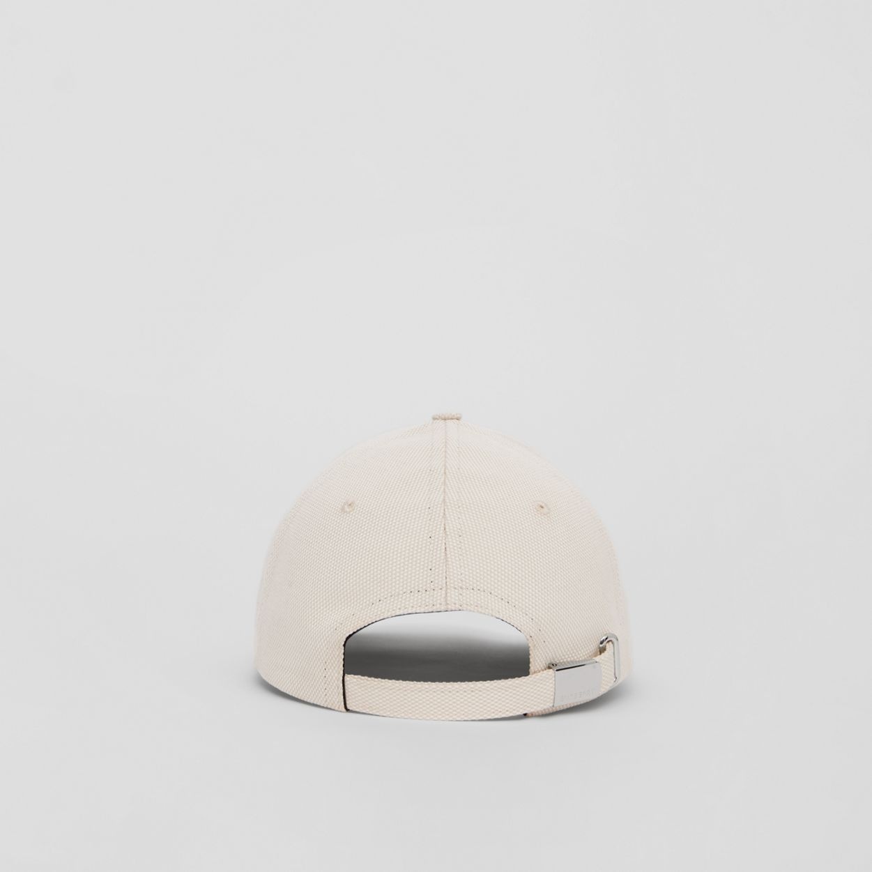 Horseferry Motif Cotton Canvas Baseball Cap - 4