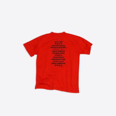 BALENCIAGA Fortnite©2021 T-shirt Medium Fit in Red/white outlook