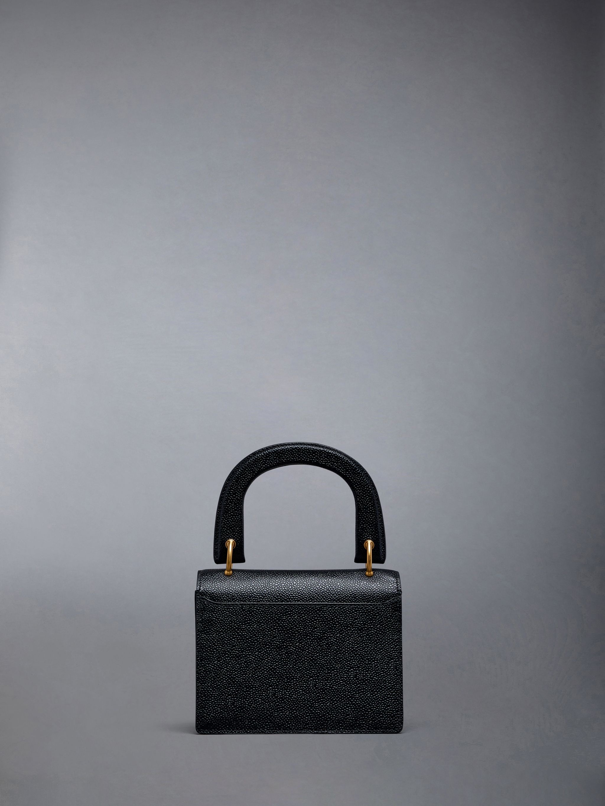 Pebble Grain Leather Mini School Bag - 3